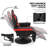 PU Leather Video Gaming Chair, Adjustable Recliner Chair with Footrest, Lumbar Support and Headrest-762149788