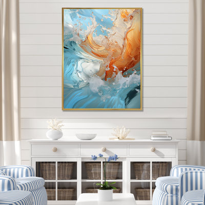 Jaeleah Beach, Oceanic Rhythms, impression sur toile