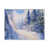 Toile avec cadre flottant blanc