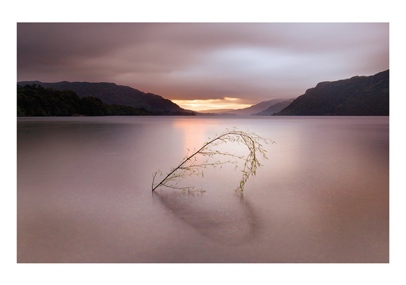 Tranquil Heart by Ian Winstanley - Print, Paper