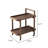 Mobile sideboard storage rack
