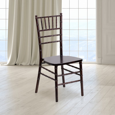 Chaise Chiavari empilable en bois Emma Hercules Series