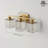 3-Light Crystal Dimmable Vanity Light-435782062