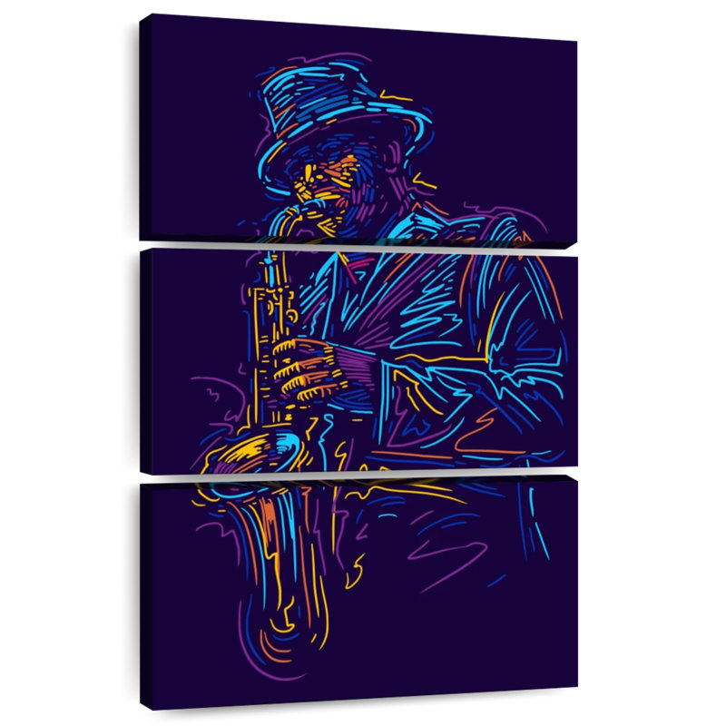 Abarca, saxophoniste, H 38 po x l 24 po