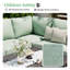 Ensemble de meubles de patio en aluminium avec housse imperméable-1170316513