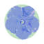 Hibiscus Vegan Leather Round Pebble Placemat-755206025