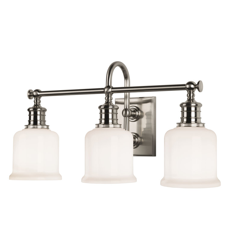 Keswick 3 - Light Vanity Light, Satin Nickel