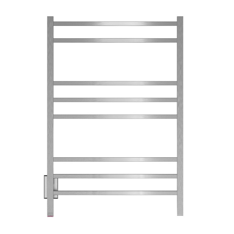 Cubic Wall Mounted Towel Rack, Brushed Stainless Steel