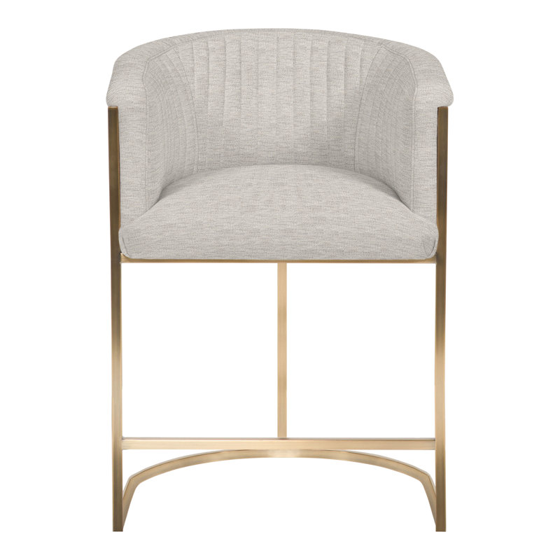Tabouret de comptoir Skye Channel, Impala lin