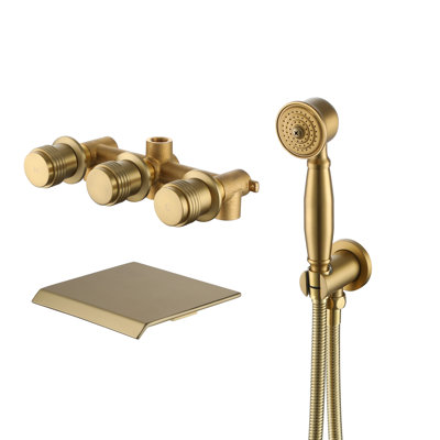 Robinet de baignoire mural Calliope