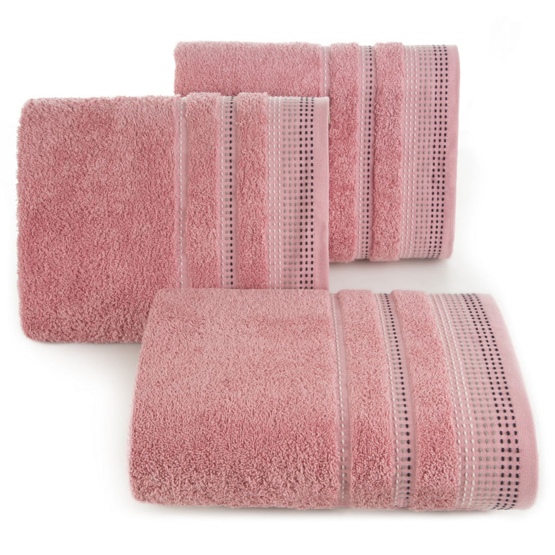 Hostnick Midweight Jacquard Hand Towel, Powder