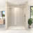 Julien 60'' - W x 76'' H Sliding Door Frameless Shower Door with Heat Soaking Process;Protective Coating Treatment-1375411436