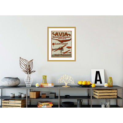 «Avia Geillustreerd Tijdschrift» par Inconnu, impression numérique sur toile