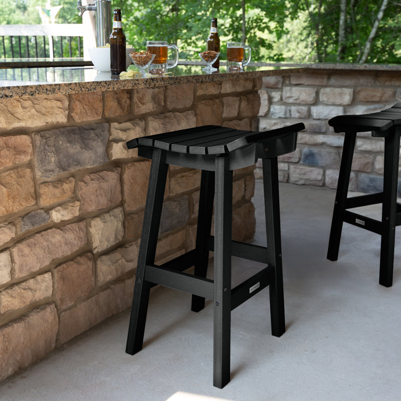 Tabouret Preet, Noir