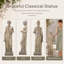 Statue de jardin religieuse en oxyde de magnésium