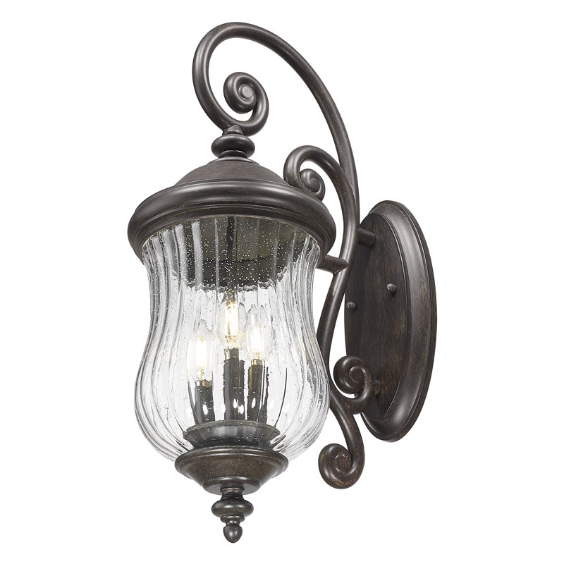 Lanterne murale d'extérieur 3 lumières Berwyck