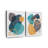 Abstract Tropical Haven Multi Piece Canvas Print-92900191