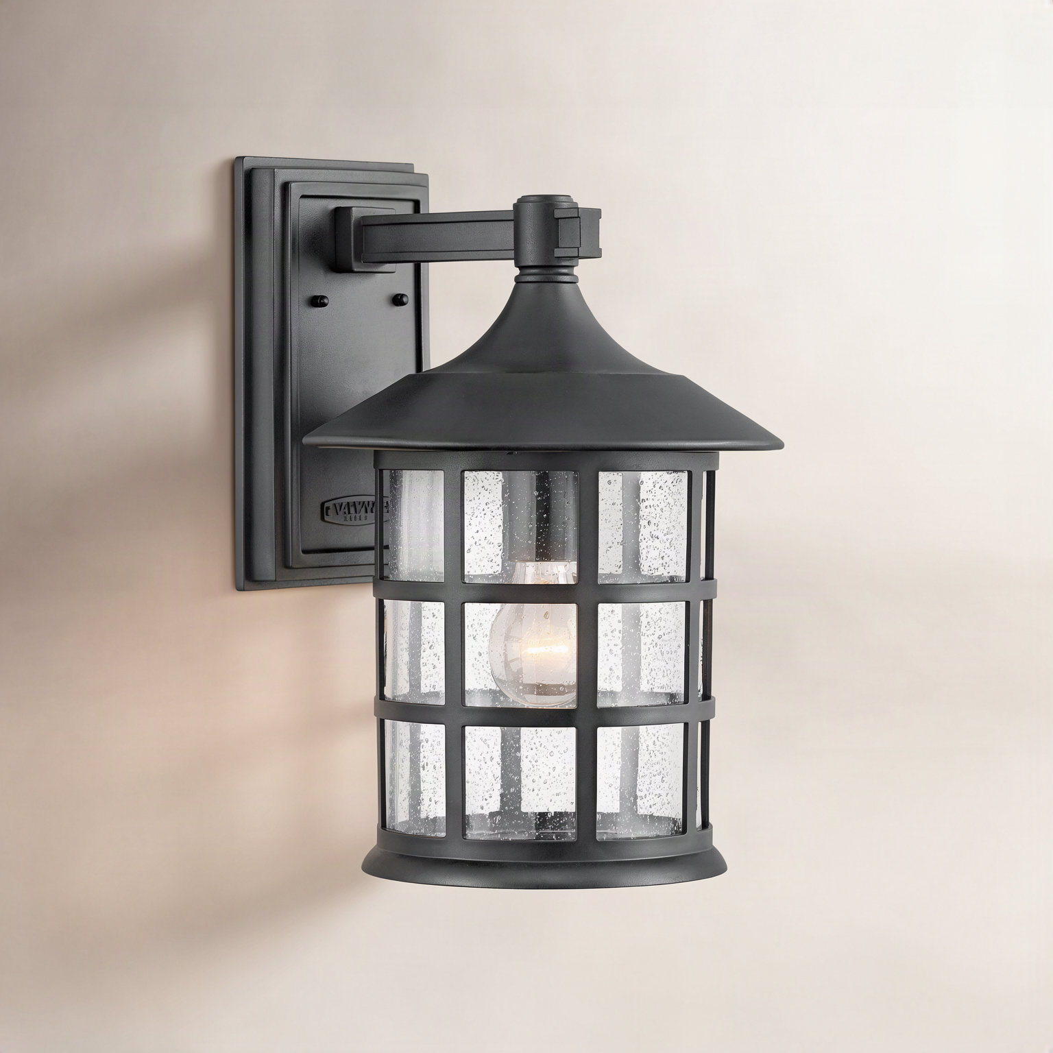 Freeport Outdoor Wall Lantern, 12.25" H x 8" W x 9" D, Rubbed Bronze