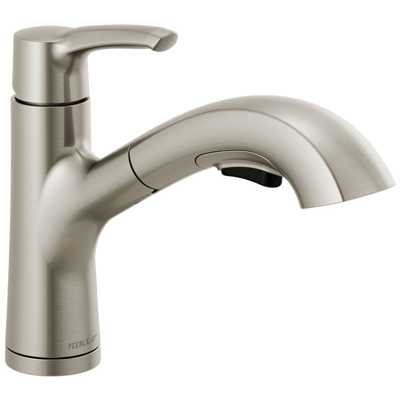 Peerless Parkwood Pull Out Kitchen Faucet, Matte Black