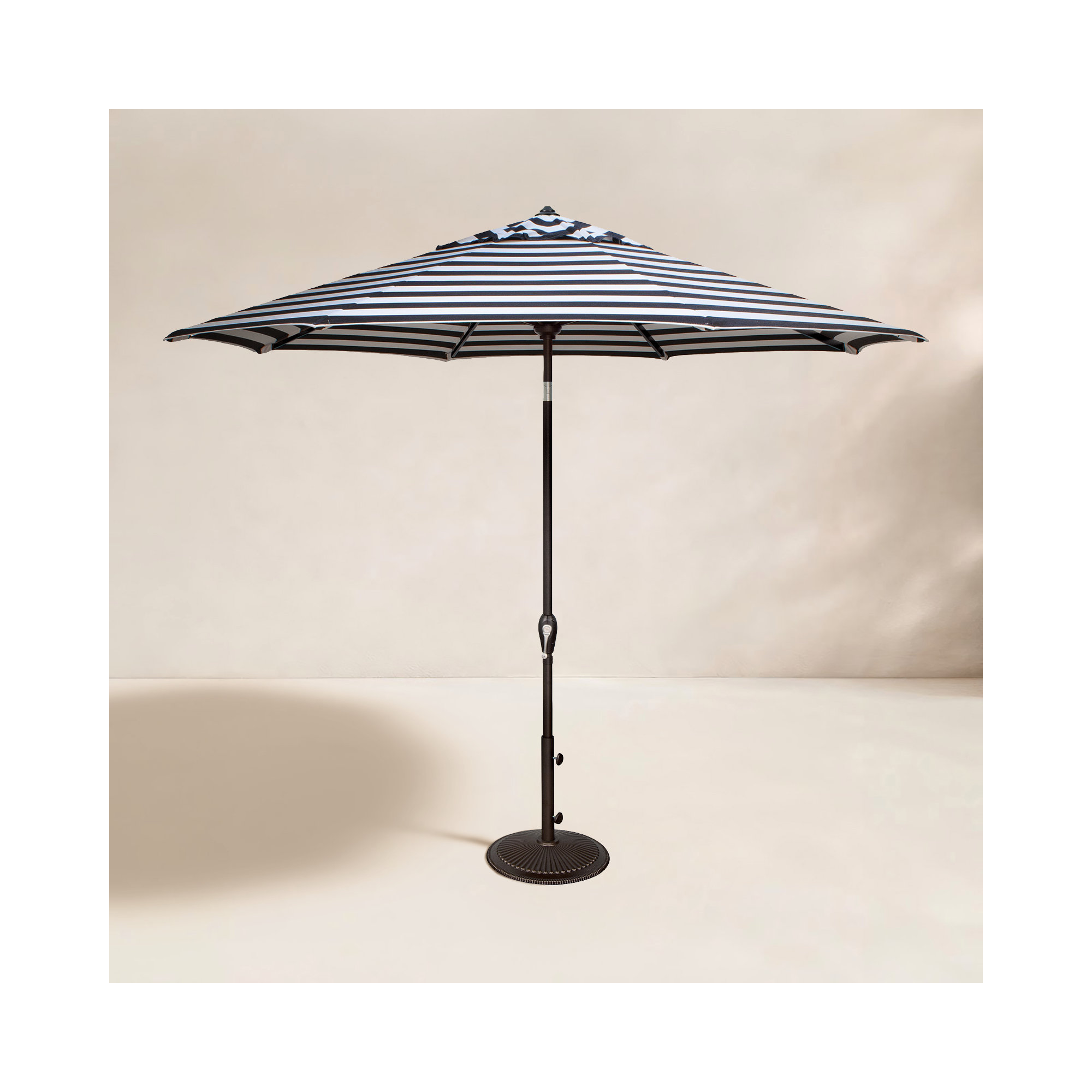 108'' Outdoor Umbrella, Black