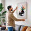 Music in Colour Modern - Wrapped Canvas-35582312-35582313