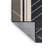 Washable Pearl Slate Gray Striped Area Rug-903854319