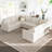 Seybert Velvet Chenille U Shaped Sofa Modular Sectional Sofa Living Room Corner Couch-878295316-878295313
