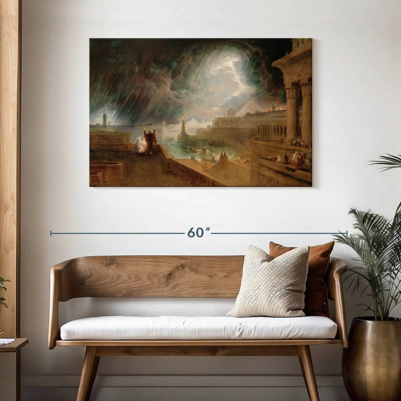 Adella The Seventh Plague, 30" H x 45" W