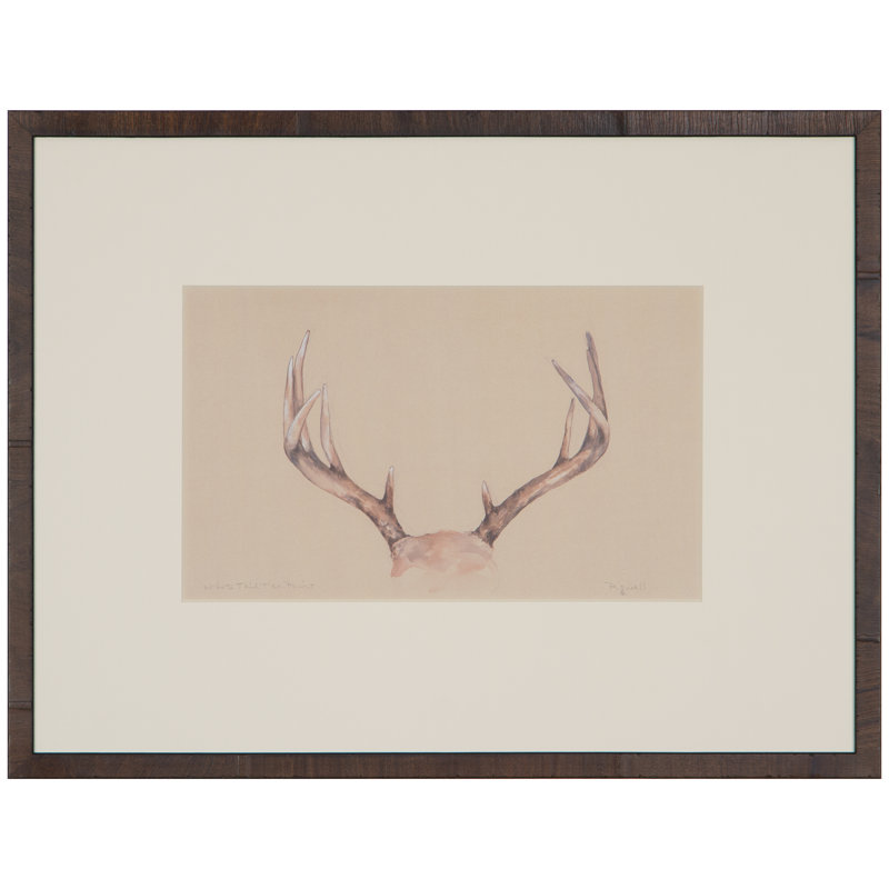 White Tale Ten Point - peinture encadrée