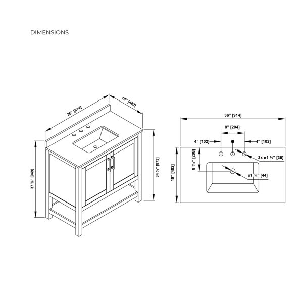 Dimensions du produit