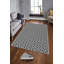 Tapis tissé élégant (4 x 6 pieds), 100% polyester, d'une hauteur de poils de 0,3 po | Pois antibactérien antidérapant en PVC | Lavable à la machine, impression numérique en 3D | Parfait pour le salon, la chambre à coucher et le bureau-1877550617