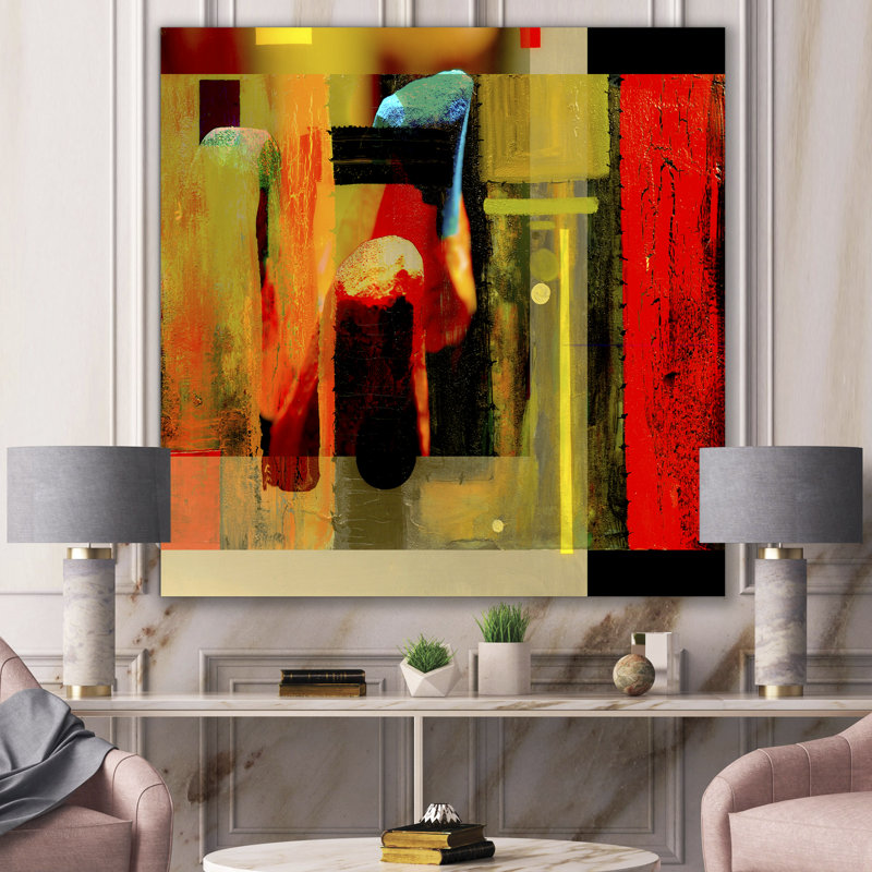 «Cubistic Manifestation», reproduction d'art sur toile, Toile tendue, H 46 po x l 46 po x P 1,5 po