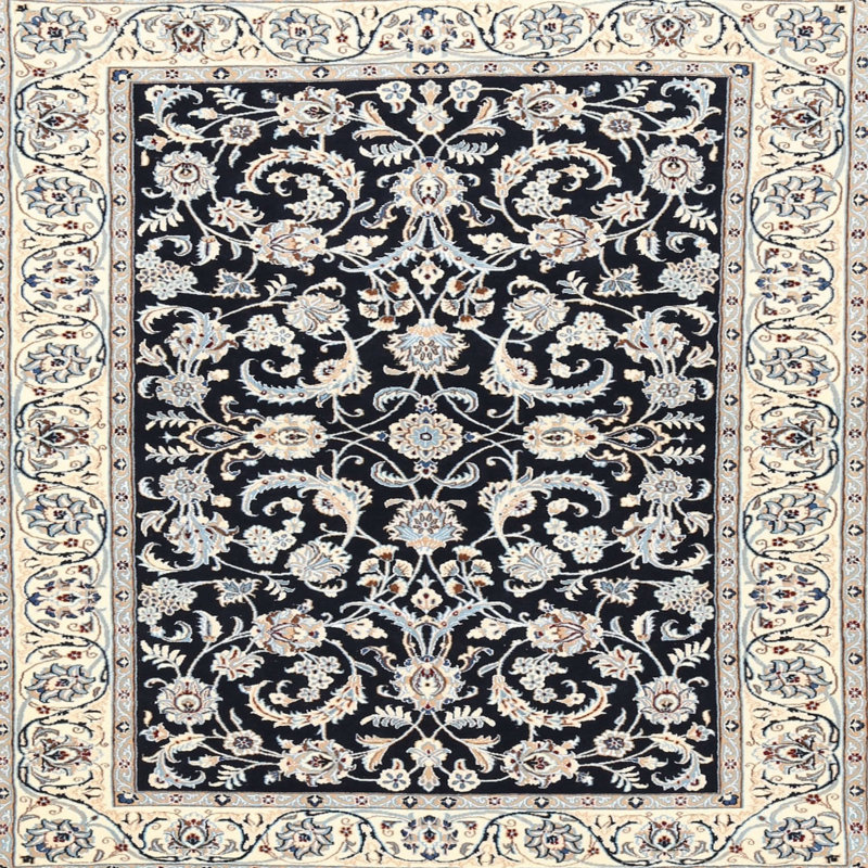 Tapis noir / beige Bohdalice, Rectangle 5 pi x 8 pi