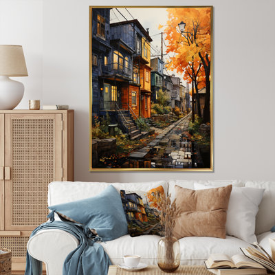 " Cityscape Alleyway Patchwork IV "