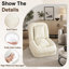 Upholstered 69.69 " Fabric Sofa Bed-1260323066