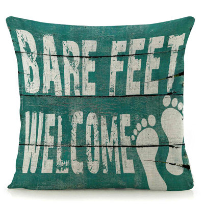  Coussin décoratif en lin intérieur / extérieur Bare Feet
