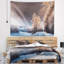 Tapisserie paysage paysage d'hiver futuriste-28505686