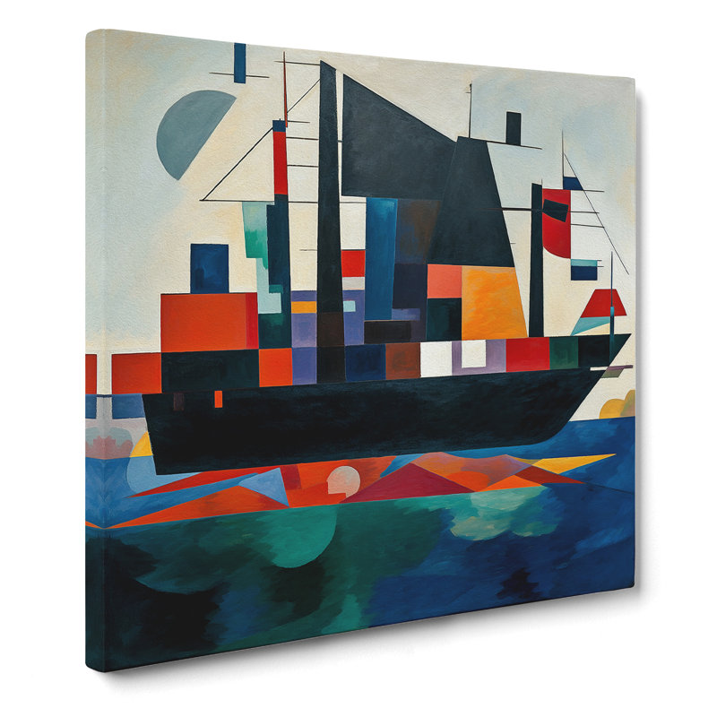 Modern Wall Art - Wrapped Canvas, 50cm H x 50cm W x 3cm D
