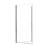Frameless Circular Pivot Shower Door With 1/4" (6Mm) Thick SGCC Tempered Glass-120178762