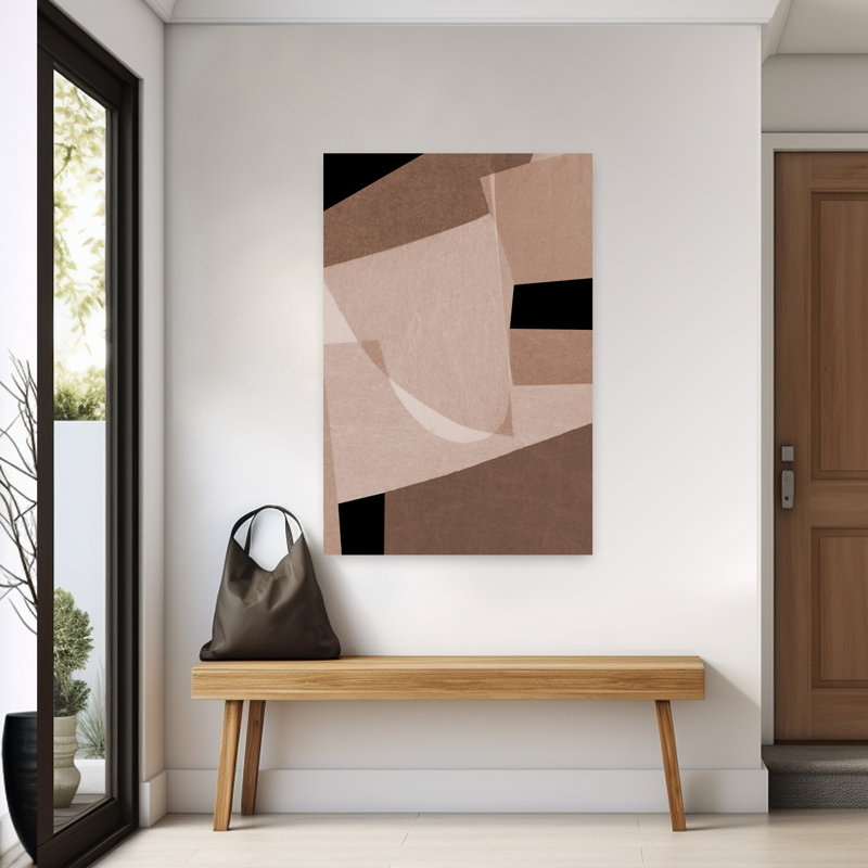 Art contemporain contemporain abstrait, H 60 po x l 40 po