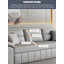 Canapé en cuir Minimalist Modern-304807881