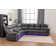 Ronae 3 - Piece Vegan Leather Power Reclining Sectional with Wireless Charger Speaker and USB