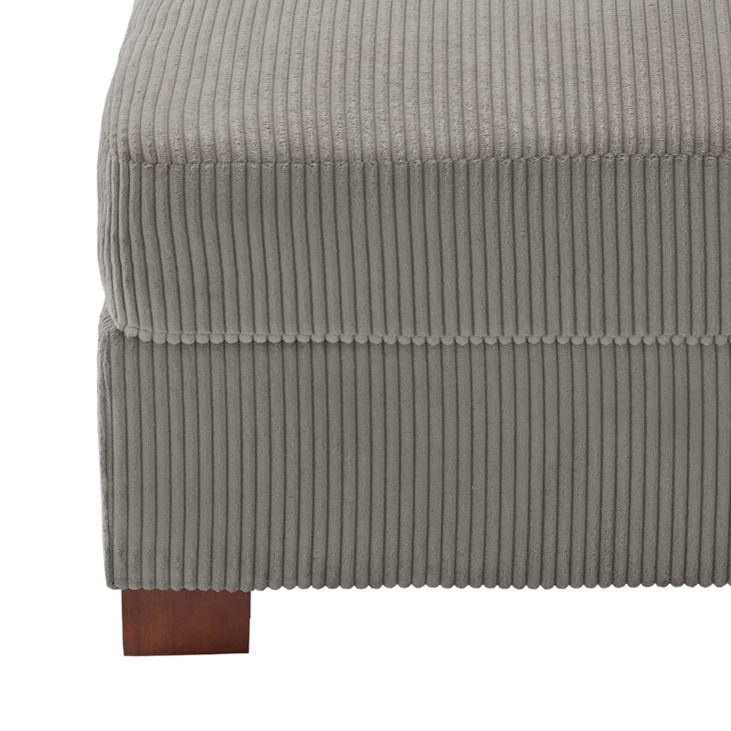 Upholstered Accent Chair, Light Grey