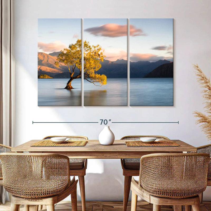 Alvord Lake Wanaka, Nouvelle-Zélande, H 42 po x l 65 po