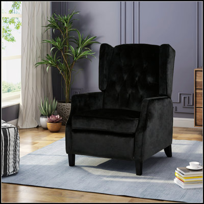 Luxueux fauteuil inclinable rembourré avec des positions réglables, parfait pour la détente et le confort dans n'importe quelle pièce