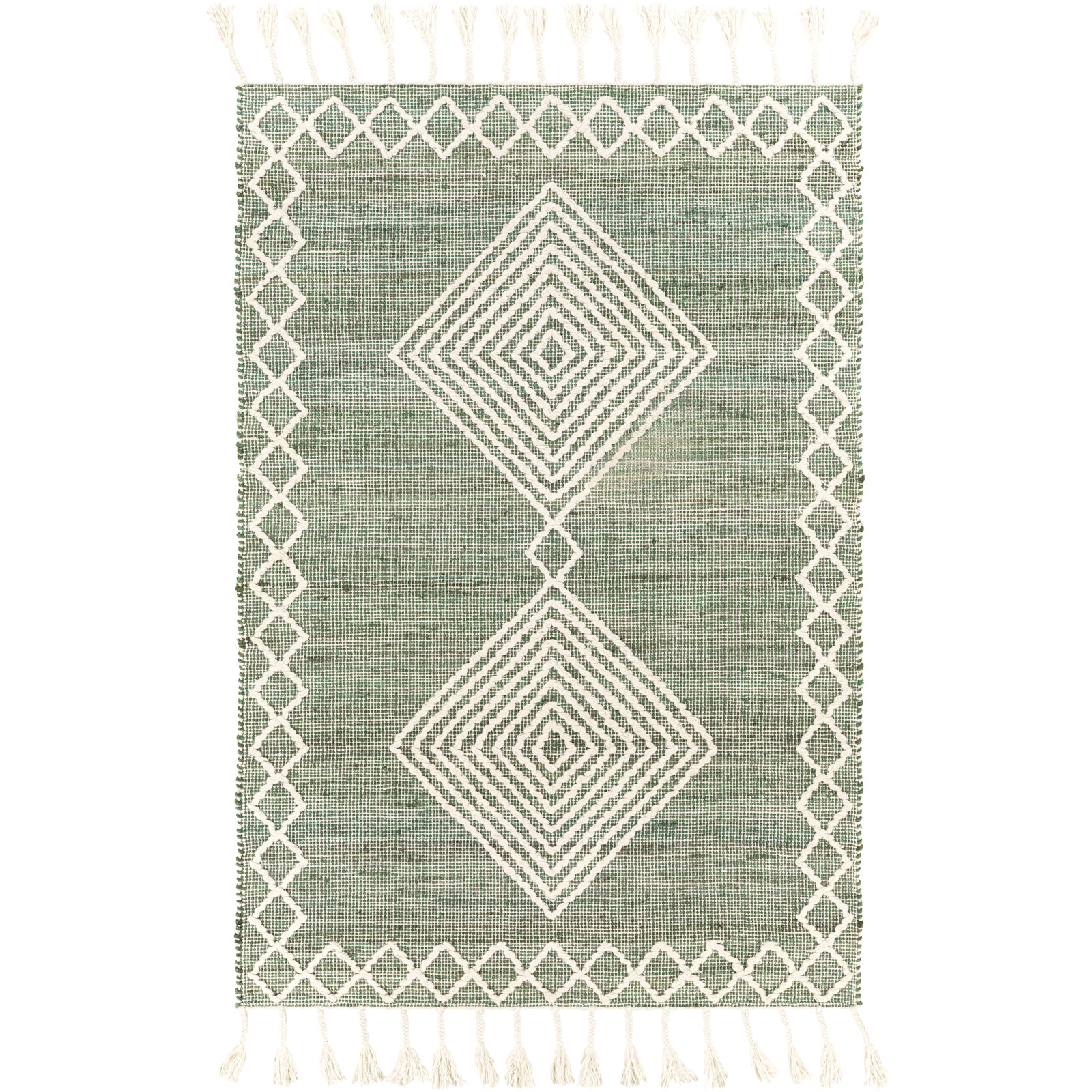 Rodriguez Handmade Rug, Rectangle 2' x 3'
