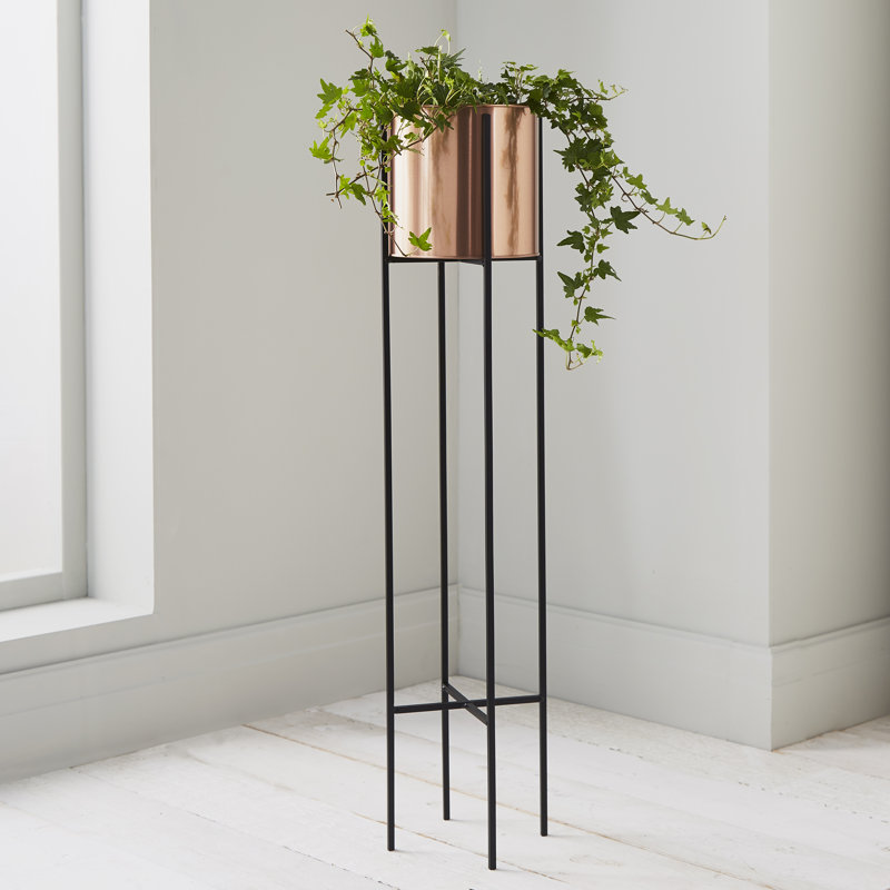 Daphne Metal Plant Stand, 90cm H x 17cm W x 17cm D
