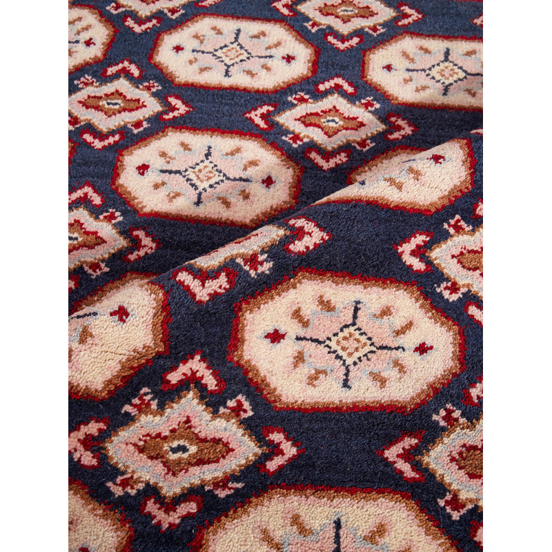 Tapis d'intérieur rectangulaire noir fait à la main en soie noire 100% soie, Rectangle de 5 pi x 8 pi