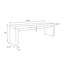 Banc cascade en bois de frêne 56 po Gabler-2067334741