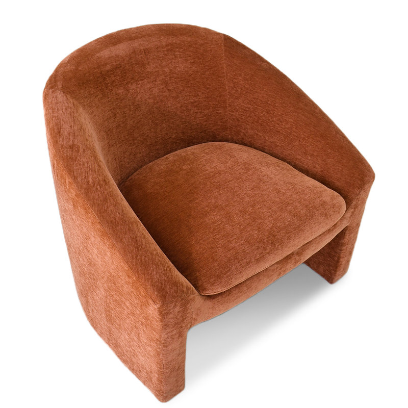 Ichika 32" W Chenille Accent Chair, Terra Performance Chenille